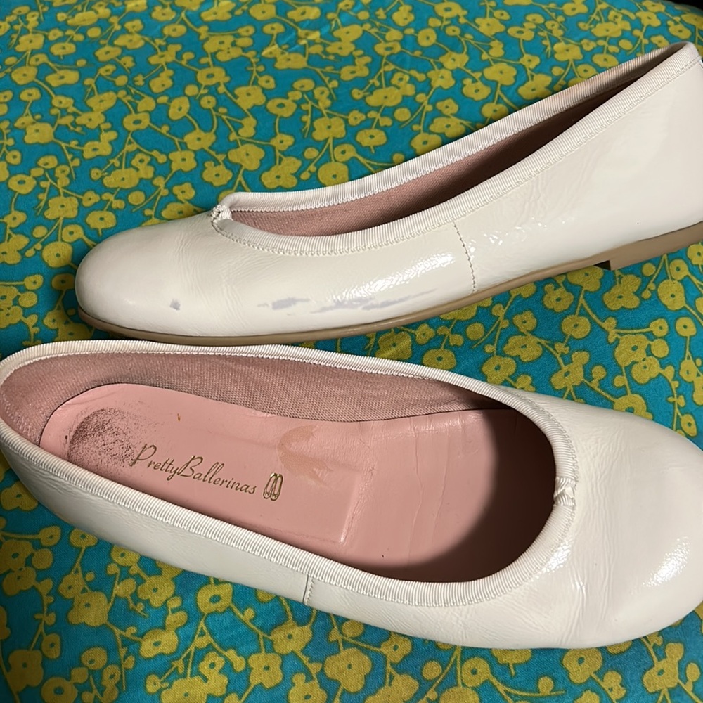 Pretty ballerinas white Rosario - Picture 12 of 16